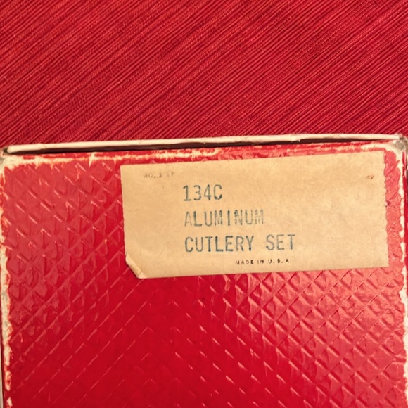 1950s Vintage Like Mothers Aluminum Kids cutlery play set 39 pieces Rustproof - Picture 6 of 6